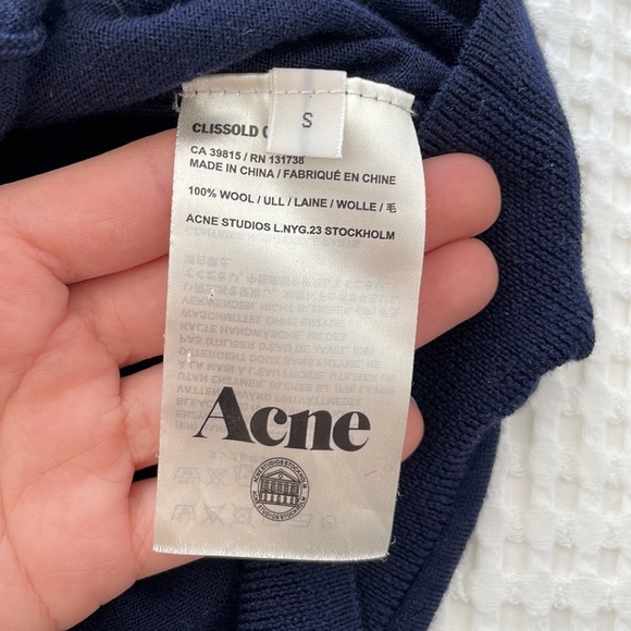 💜 acne studios mens cardigan - Picture 4 of 5